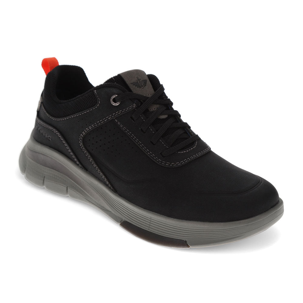 Black-Dockers Mens Pivot Active Rebound Casual Sneaker