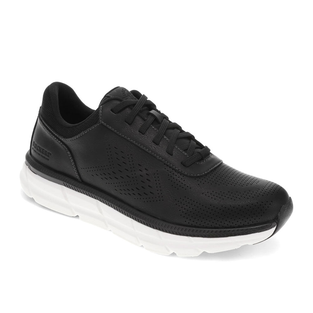 Black-Dockers Mens GO-2 Dress Casual Lace Up Sneaker Shoe