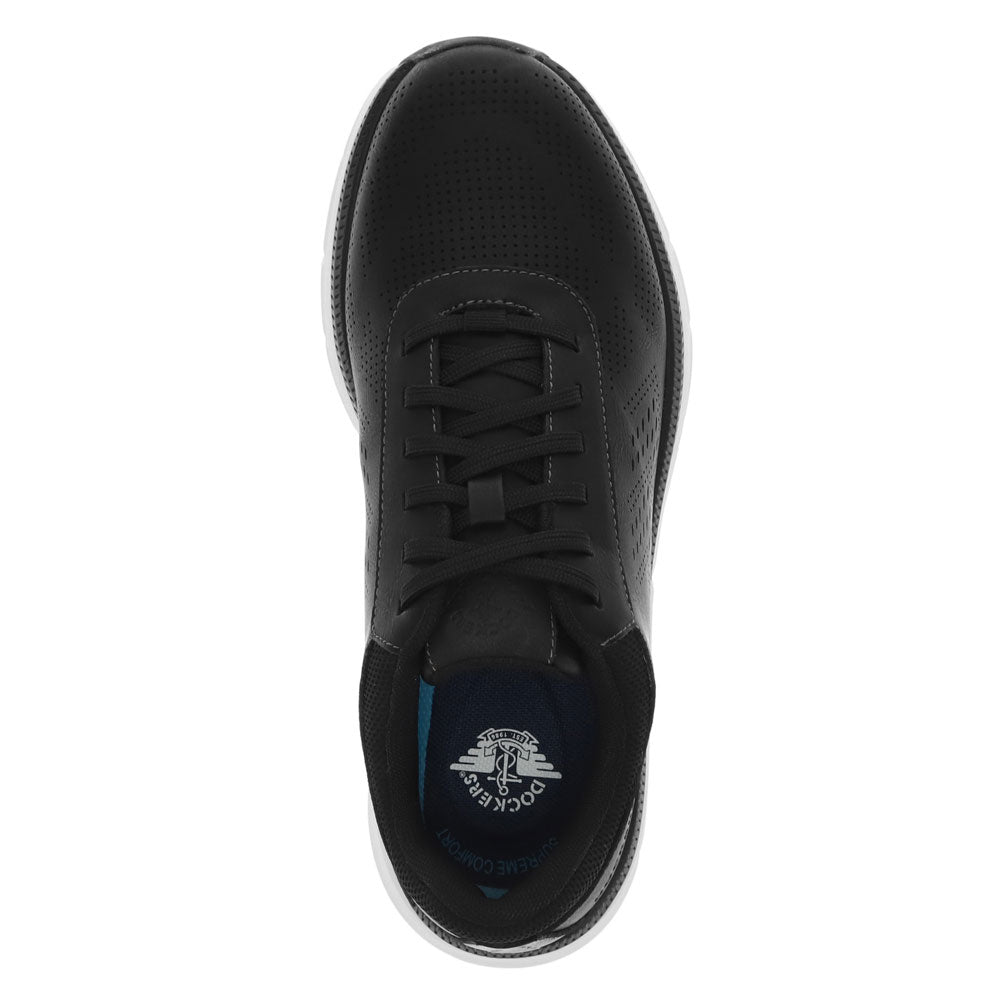 Black-Dockers Mens GO-2 Dress Casual Lace Up Sneaker Shoe