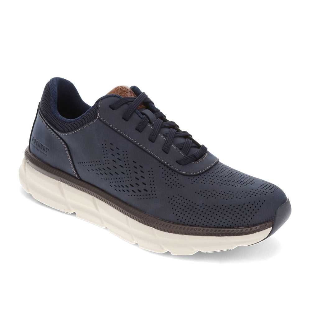 Navy-Dockers Mens GO-2 Dress Casual Lace Up Sneaker Shoe