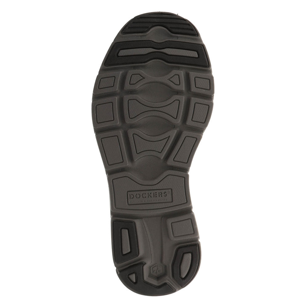 Black-Dockers Mens GO-TIME Active Rebound Slip-on Sneaker