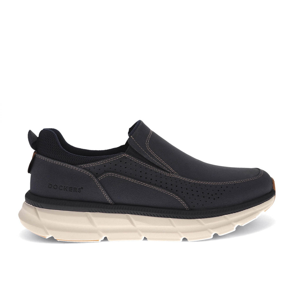 Navy-Dockers Mens GO-TIME Active Rebound Slip-on Sneaker