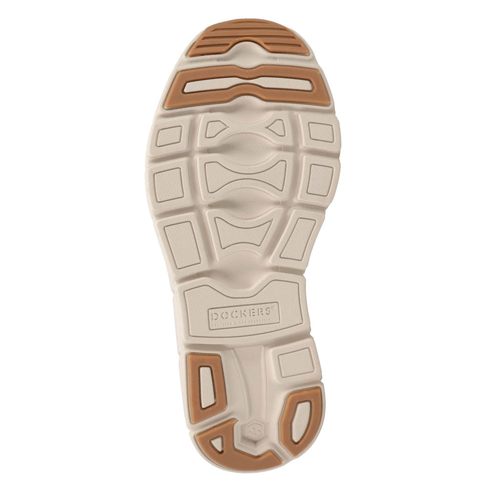 Off White-Dockers Mens GO-4-IT Active Rebound Knit Sneaker