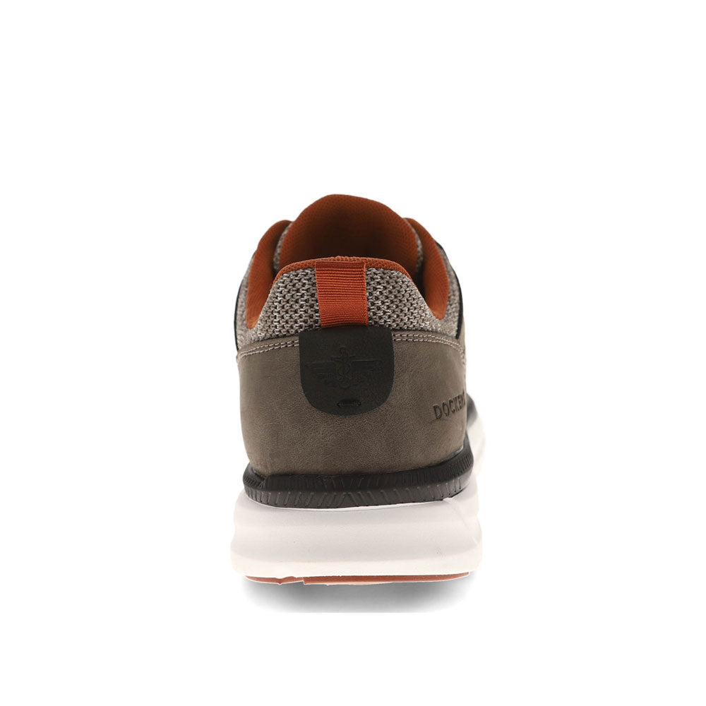 Taupe-Dockers Mens GO-4-IT Active Rebound Knit Sneaker
