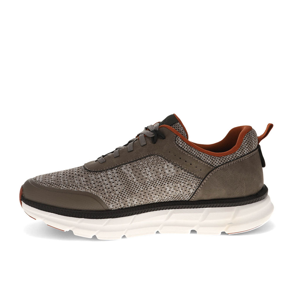 Taupe-Dockers Mens GO-4-IT Active Rebound Knit Sneaker