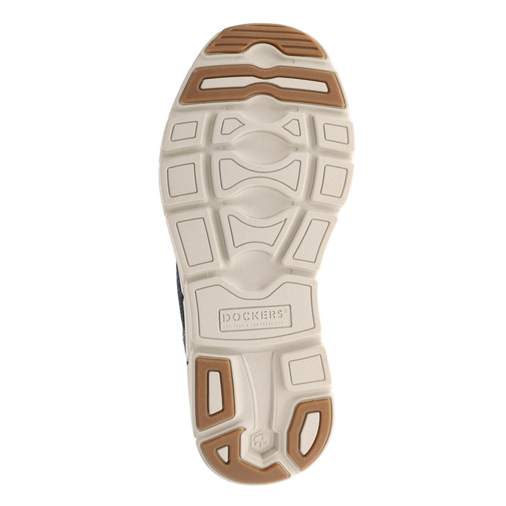 Navy-Dockers Mens GO-4-IT Active Rebound Knit Sneaker