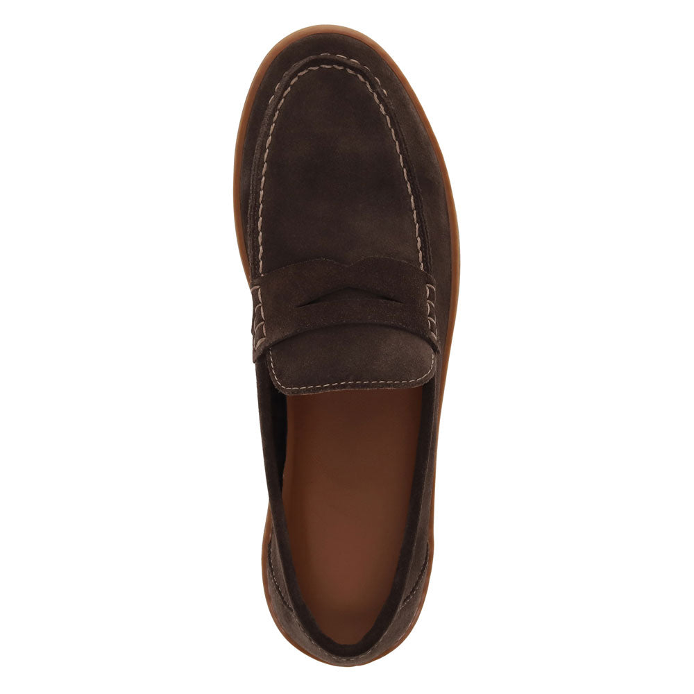 Penny Loafers - Dark Brown Suede