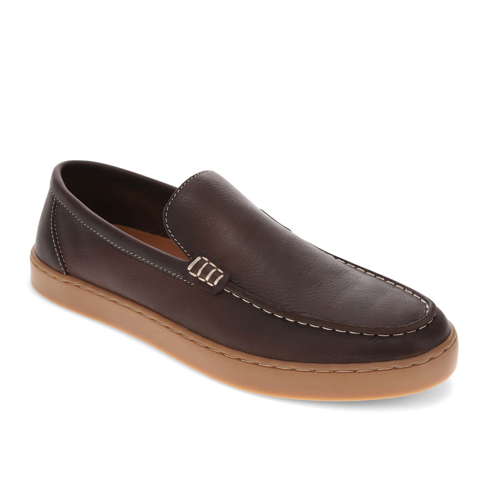 Briar-Dockers Mens Varian Genuine Leather Casual Slip-On Loafer Shoe