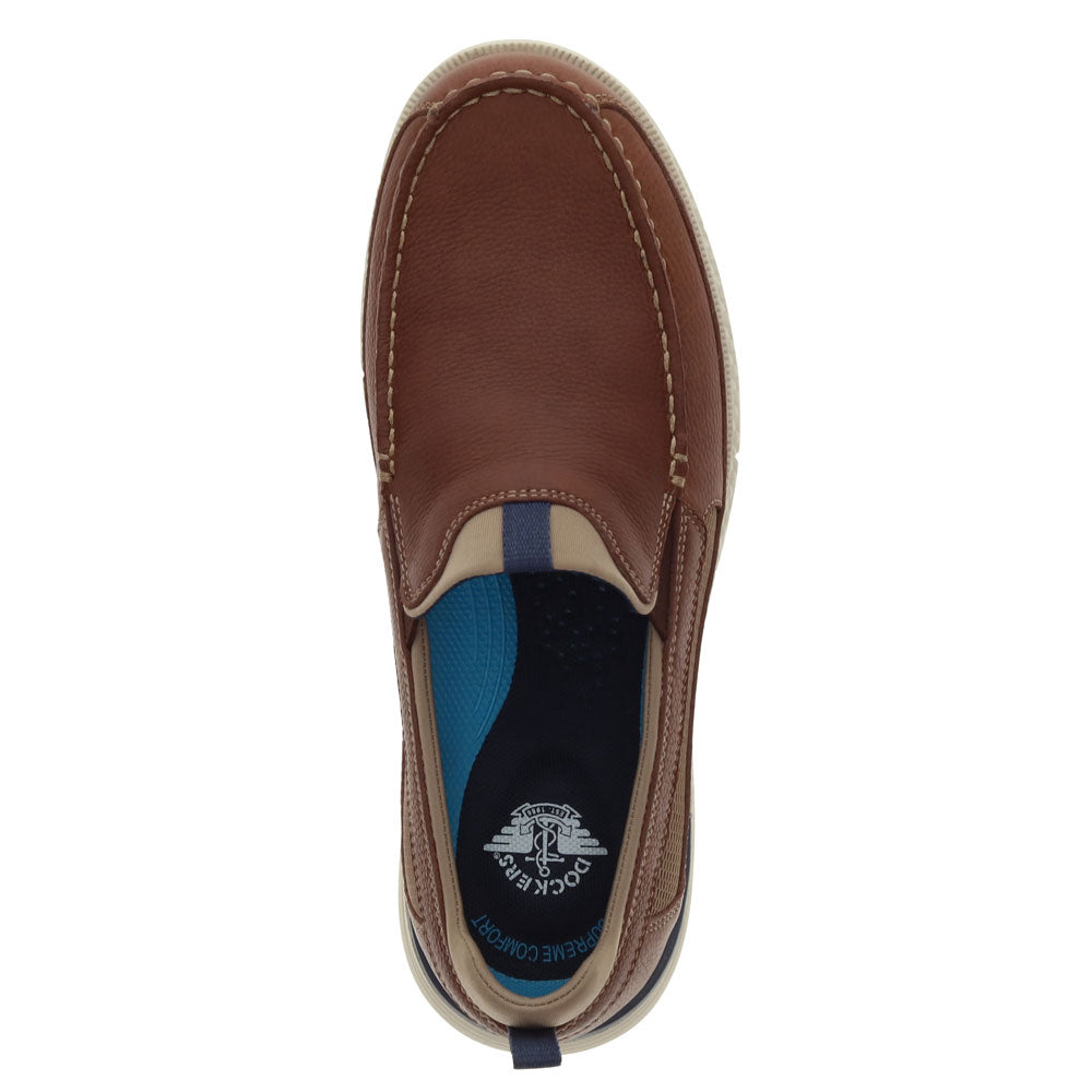 Briar-Dockers Mens Holgate Genuine Leather Casual Boat Shoe