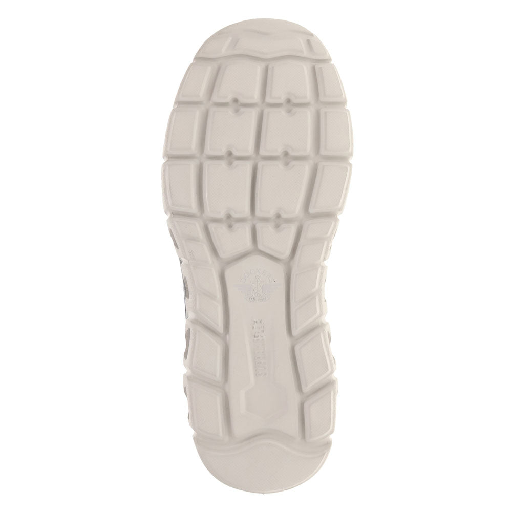 Navy-Dockers Mens Caden Knit and Synthetic Leather Casual Slip On Loafer Shoe