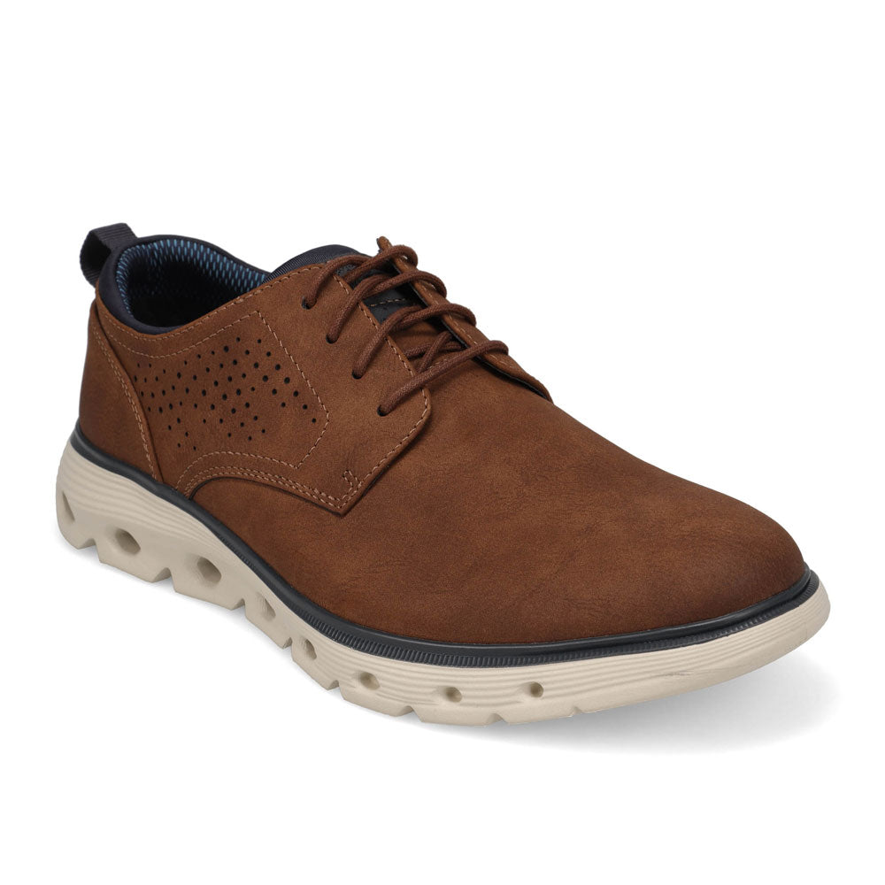 Dark Tan-Dockers Mens Franco Fusion 2.0 Casual Sneaker