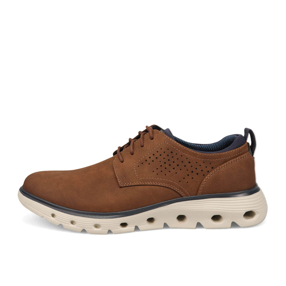 Dark Tan-Dockers Mens Franco Fusion 2.0 Casual Sneaker