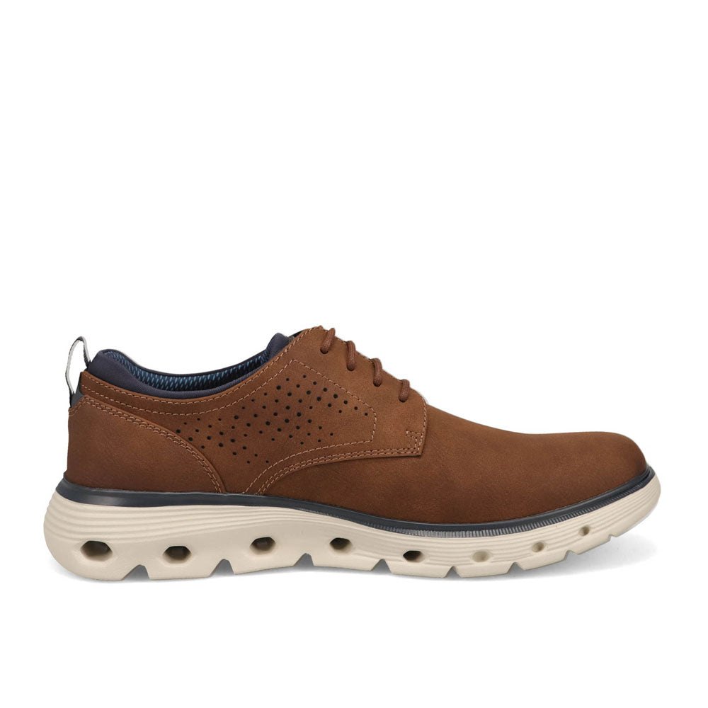 Dark Tan-Dockers Mens Franco Fusion 2.0 Casual Sneaker