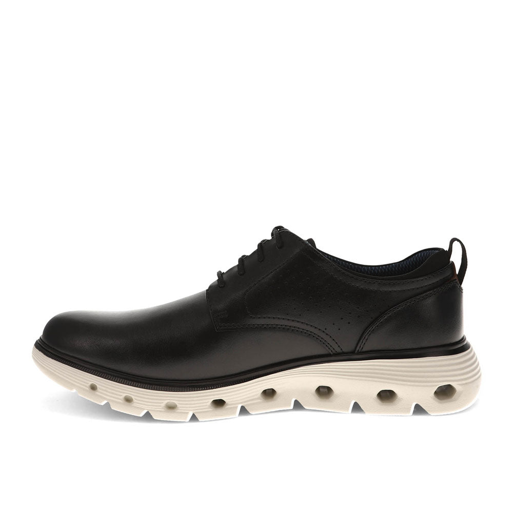 Black/White-Dockers Mens Franco Fusion 2.0 Casual Sneaker