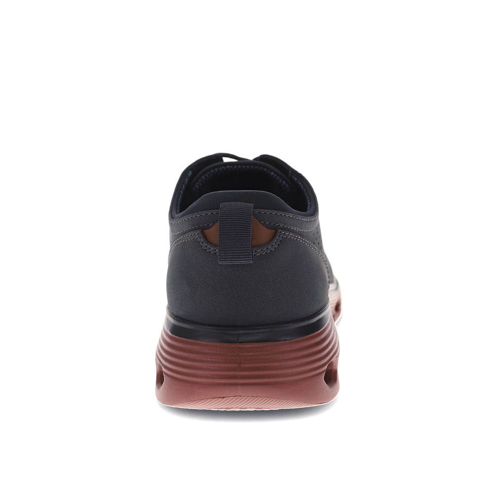 Black-Dockers Mens Franco Fusion 2.0 Casual Sneaker