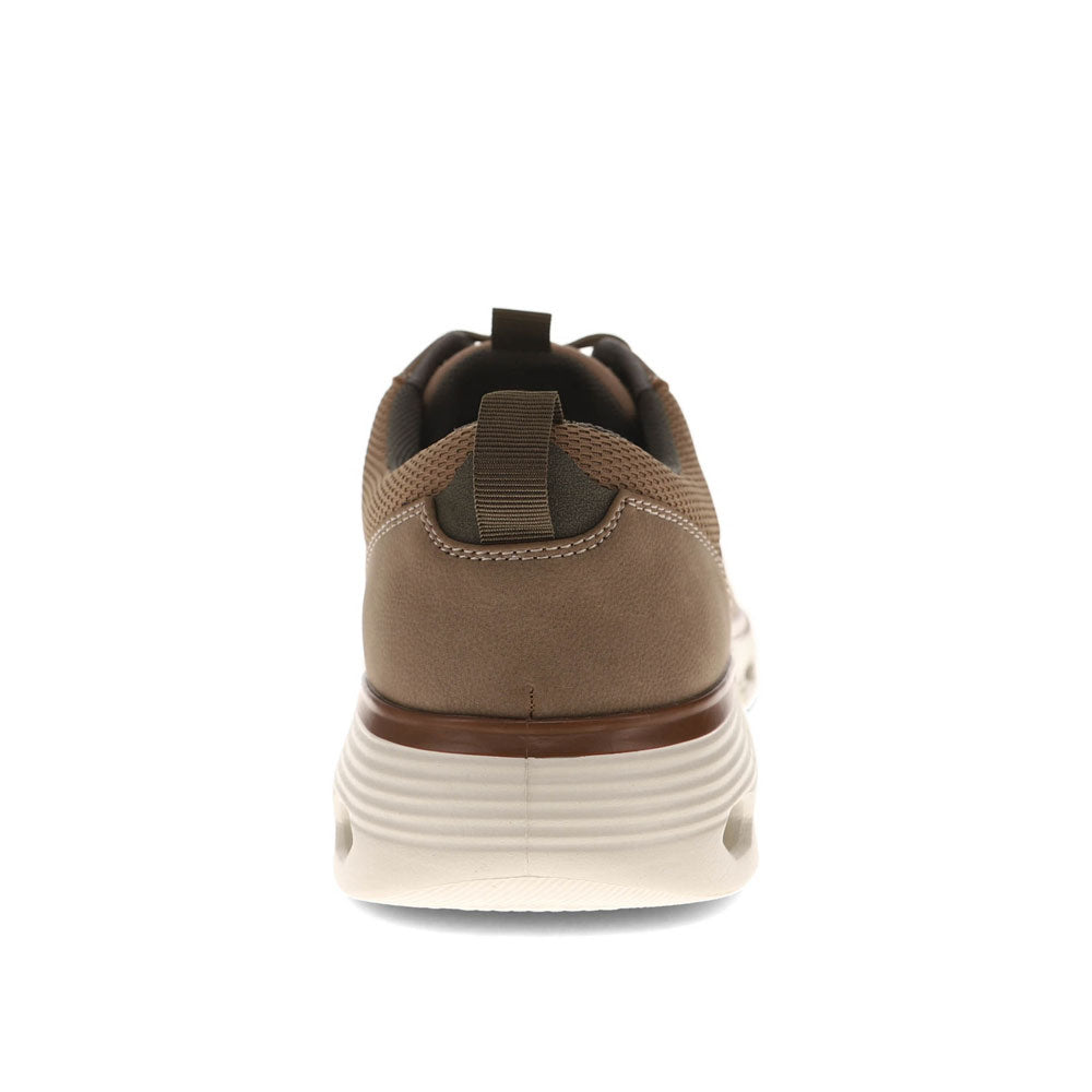 Taupe-Dockers Mens Fowler Fusion 2.0 Casual Sneaker