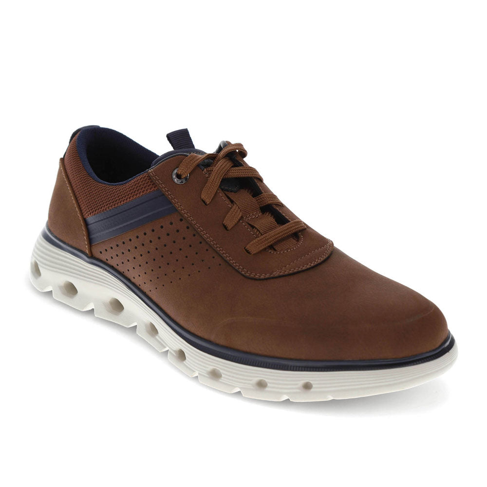 Dark Tan-Dockers Mens Fowler Fusion 2.0 Casual Sneaker