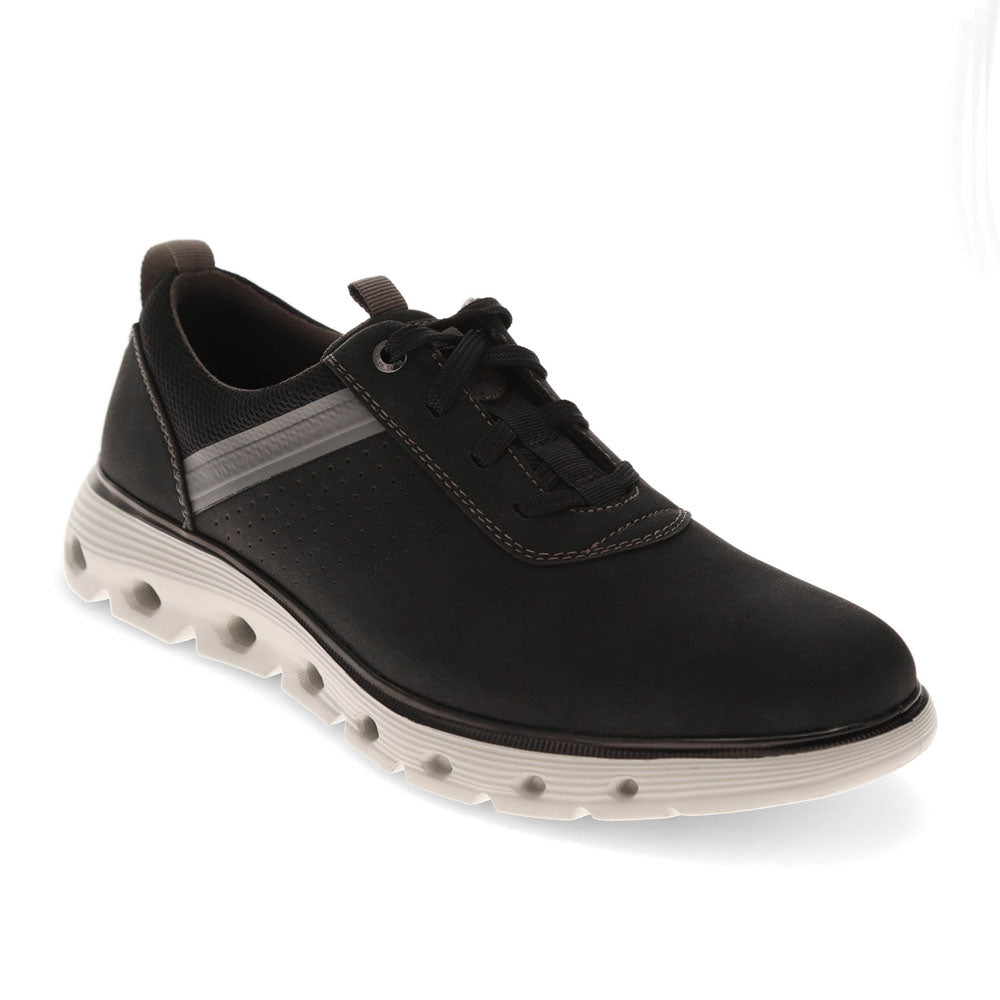 Black-Dockers Mens Fowler Fusion 2.0 Casual Sneaker