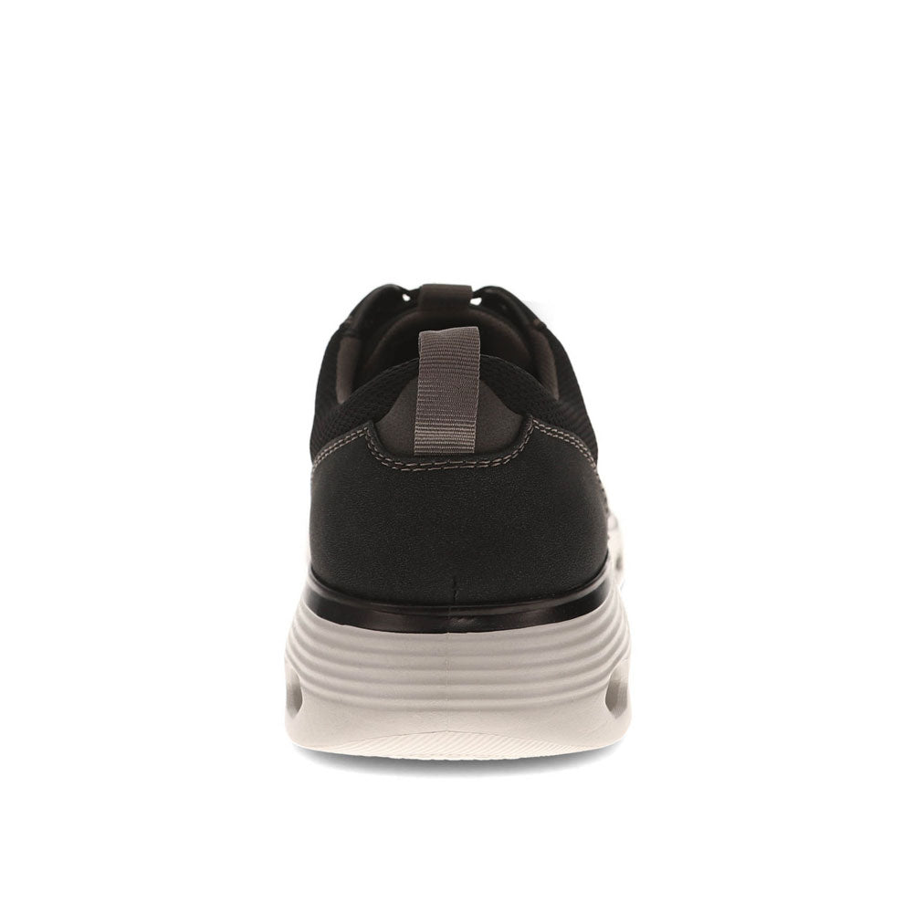 Black-Dockers Mens Fowler Fusion 2.0 Casual Sneaker
