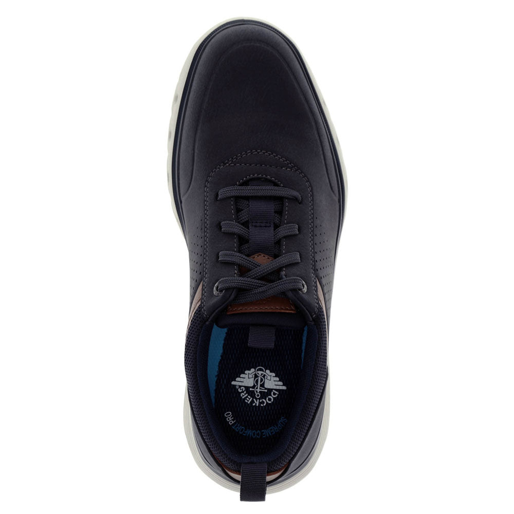 Navy-Dockers Mens Fowler Fusion 2.0 Casual Sneaker