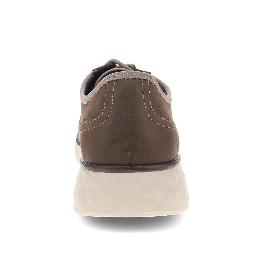 Taupe-Dockers Mens Clarkston Genuine Leather Casual Lace Up Oxford Shoe