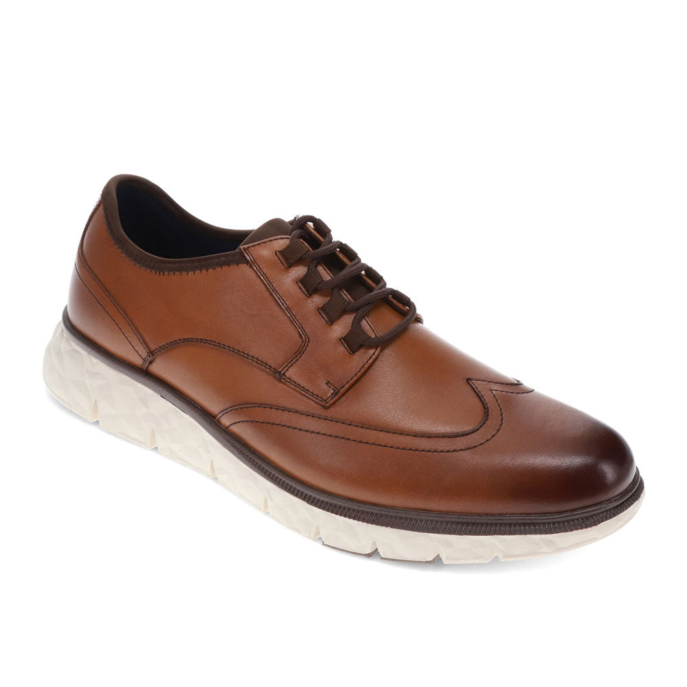 Butterscotch-Dockers Mens Clarkston Genuine Leather Casual Lace Up Oxford Shoe