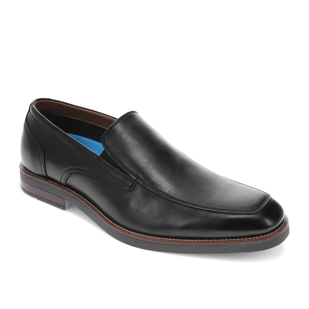 Black-Dockers Mens Banner Dress Slip-on Shoes
