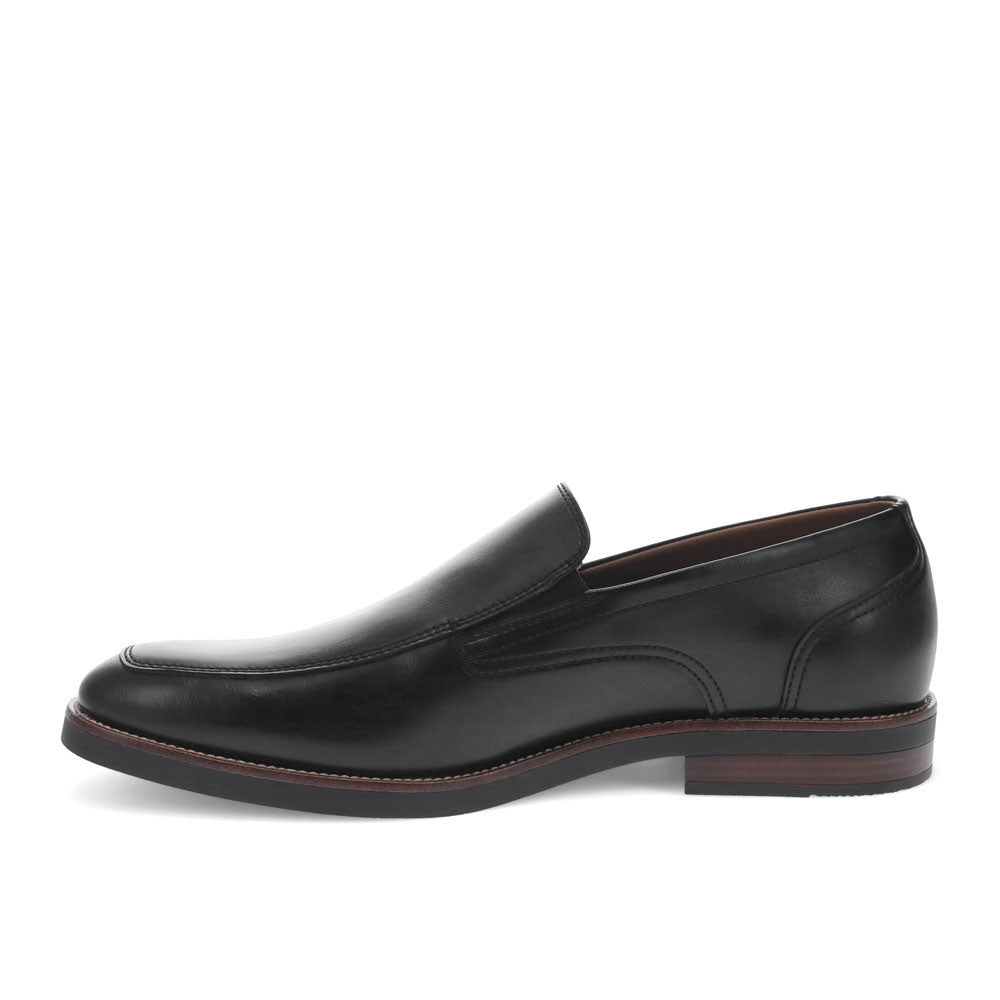 Black-Dockers Mens Banner Dress Slip-on Shoes