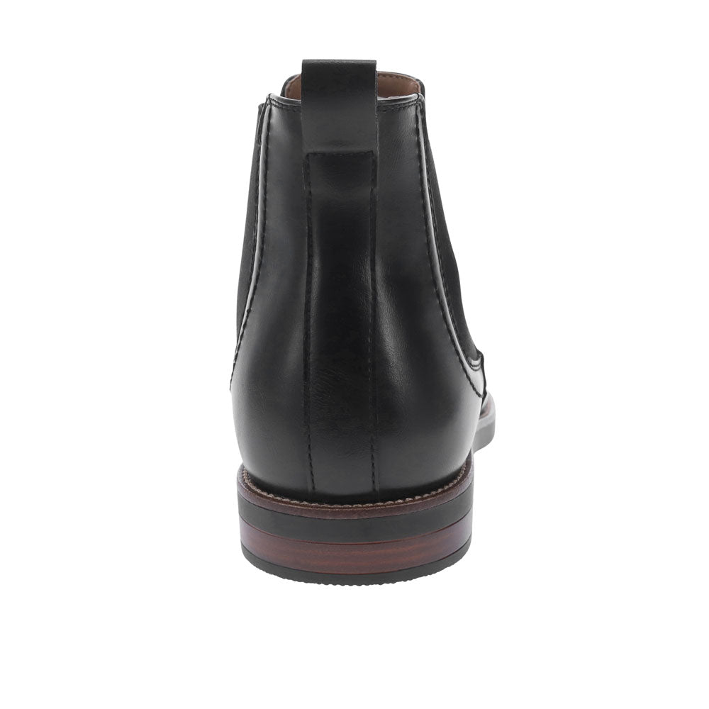 Black-Dockers Mens Brookside Dress Slip-on Chelsea Boot