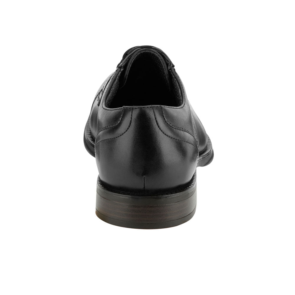 Black-Dockers Mens Garfield Dress Cap Toe Oxford Shoe