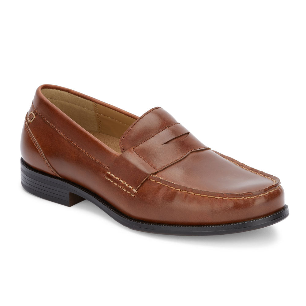 Tan-Dockers Mens Colleague Business Dress Penny Slip-on Loafer Shoe