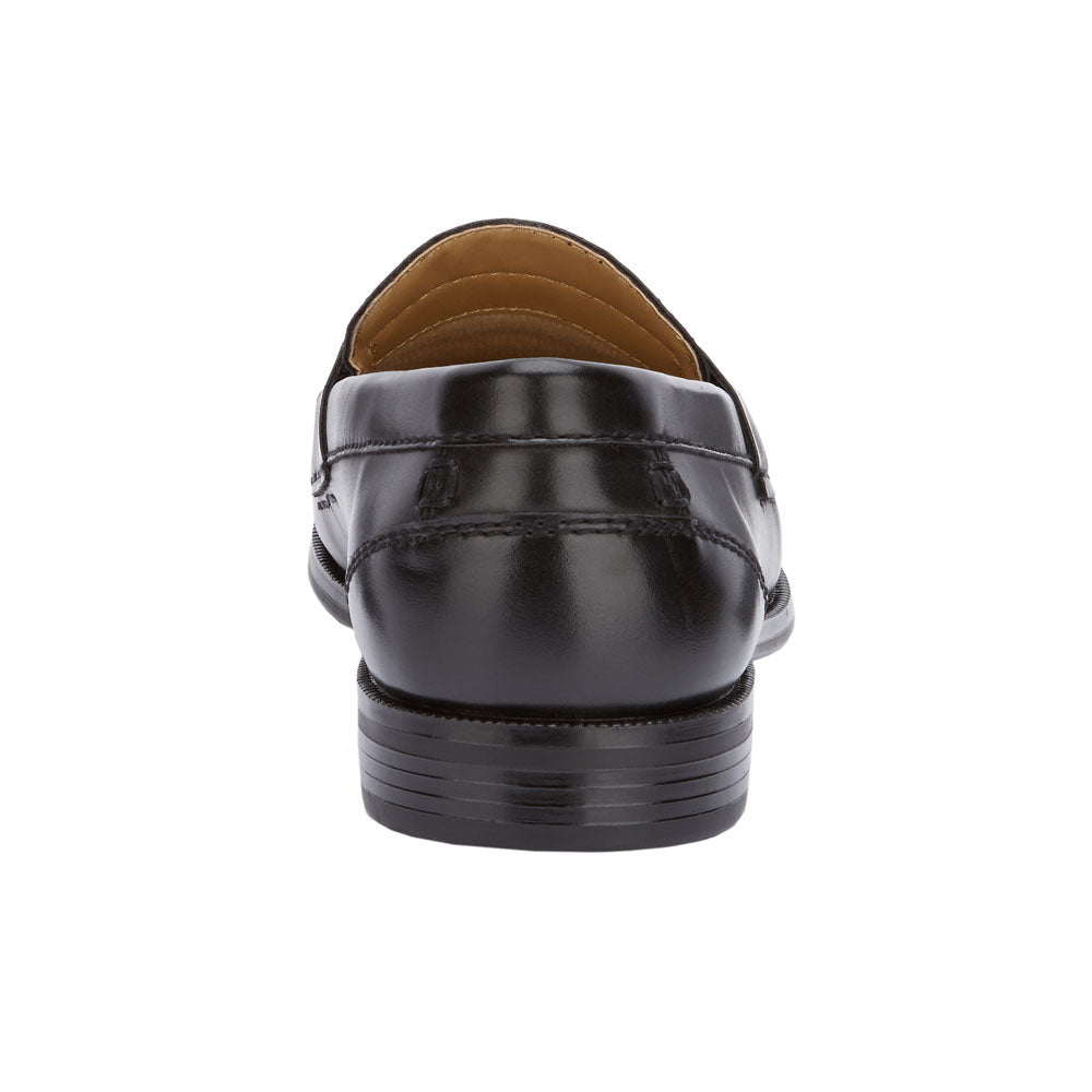 Black-Dockers Mens Colleague Business Dress Penny Slip-on Loafer Shoe