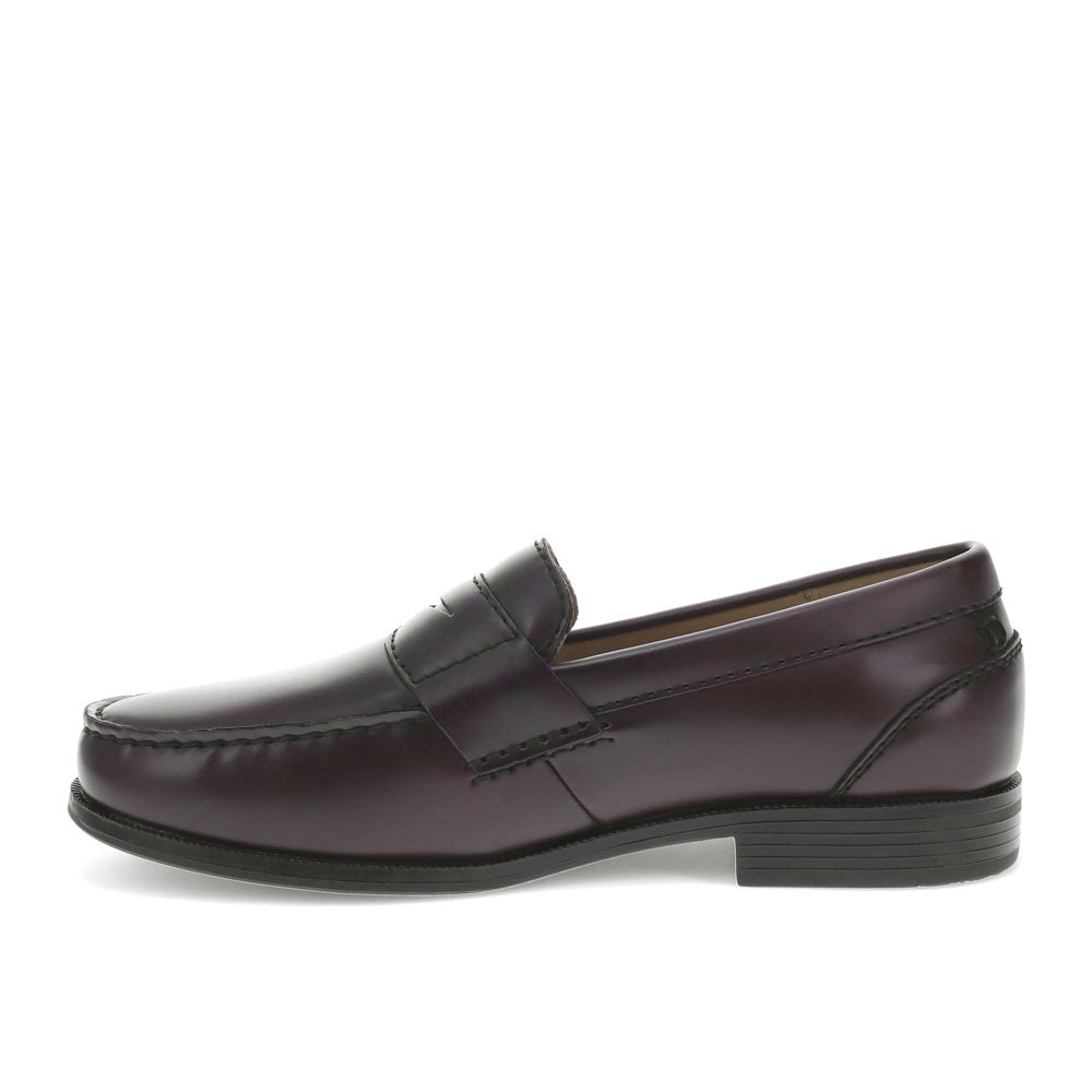 Cordovan-Dockers Mens Colleague Business Dress Penny Slip-on Loafer Shoe