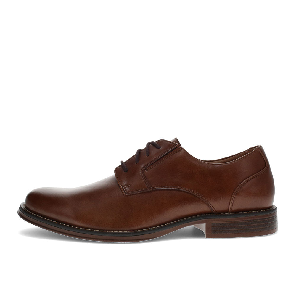 Mahogany-Dockers Mens Fairway Business Dress Lace-up Plain Toe Oxford Shoe