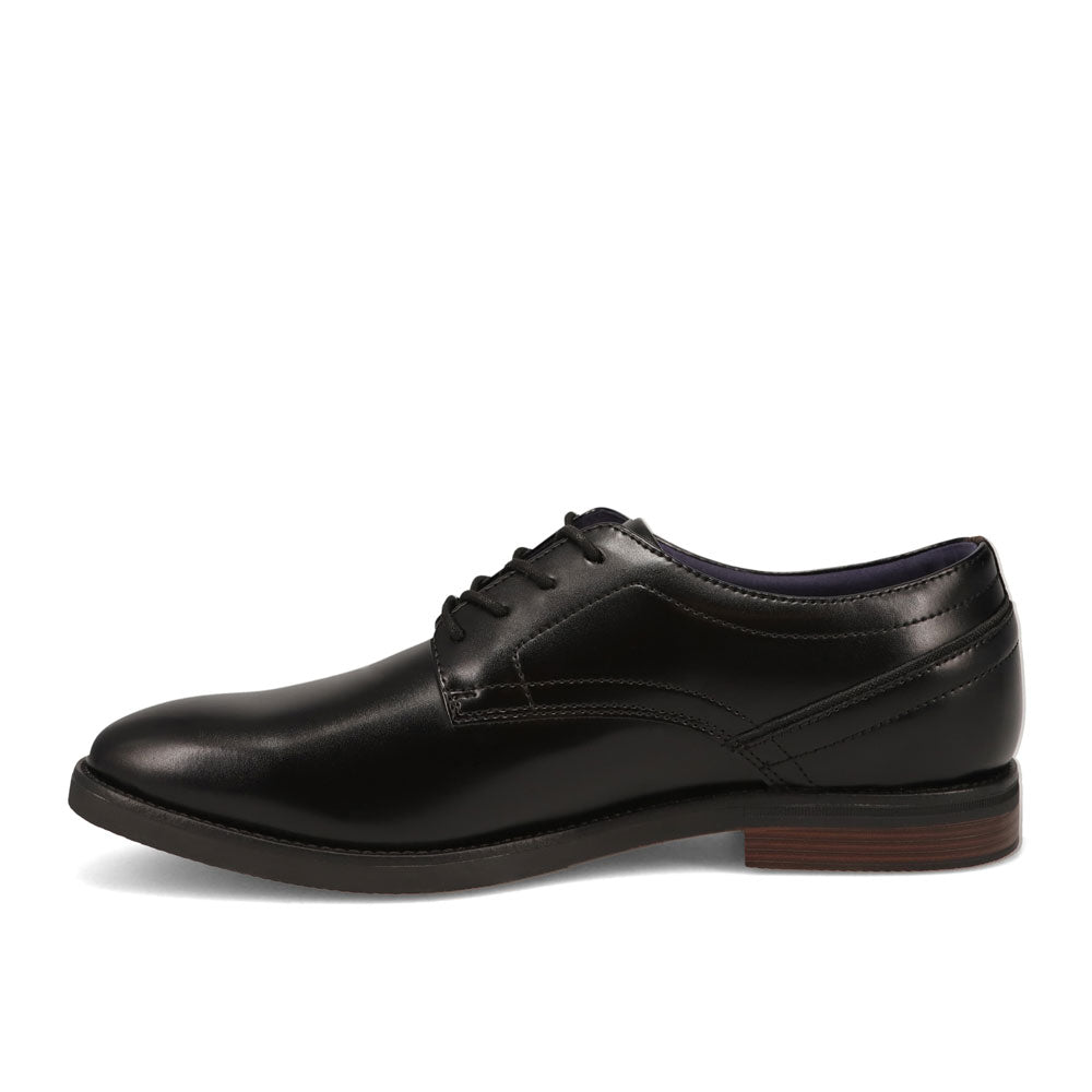 Black-Dockers Mens Benton Dress Lace-Up Oxford