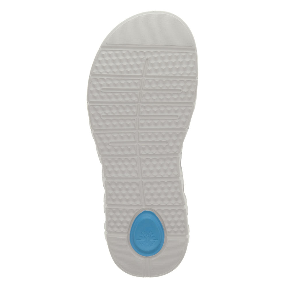 Charcoal-Dockers Mens Luka Synthetic Leather Casual Flip Flop Sandal Shoe