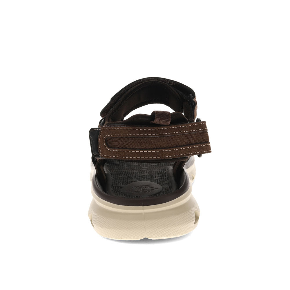 Dark Tan-Dockers Mens Leandro Outdoor Sport Sandal Shoe
