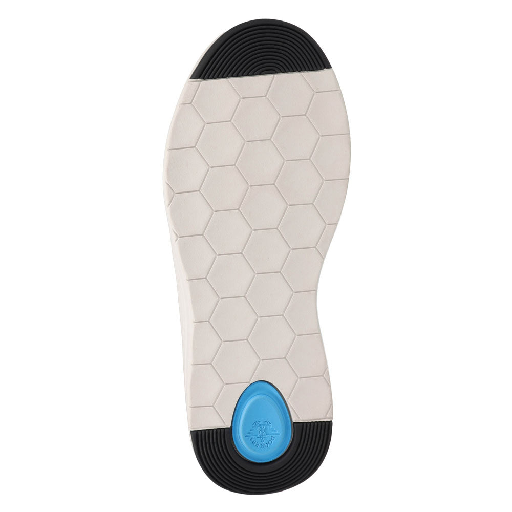 White/Navy-Dockers Neilson Casual Tumbled Lace-Up Sneaker