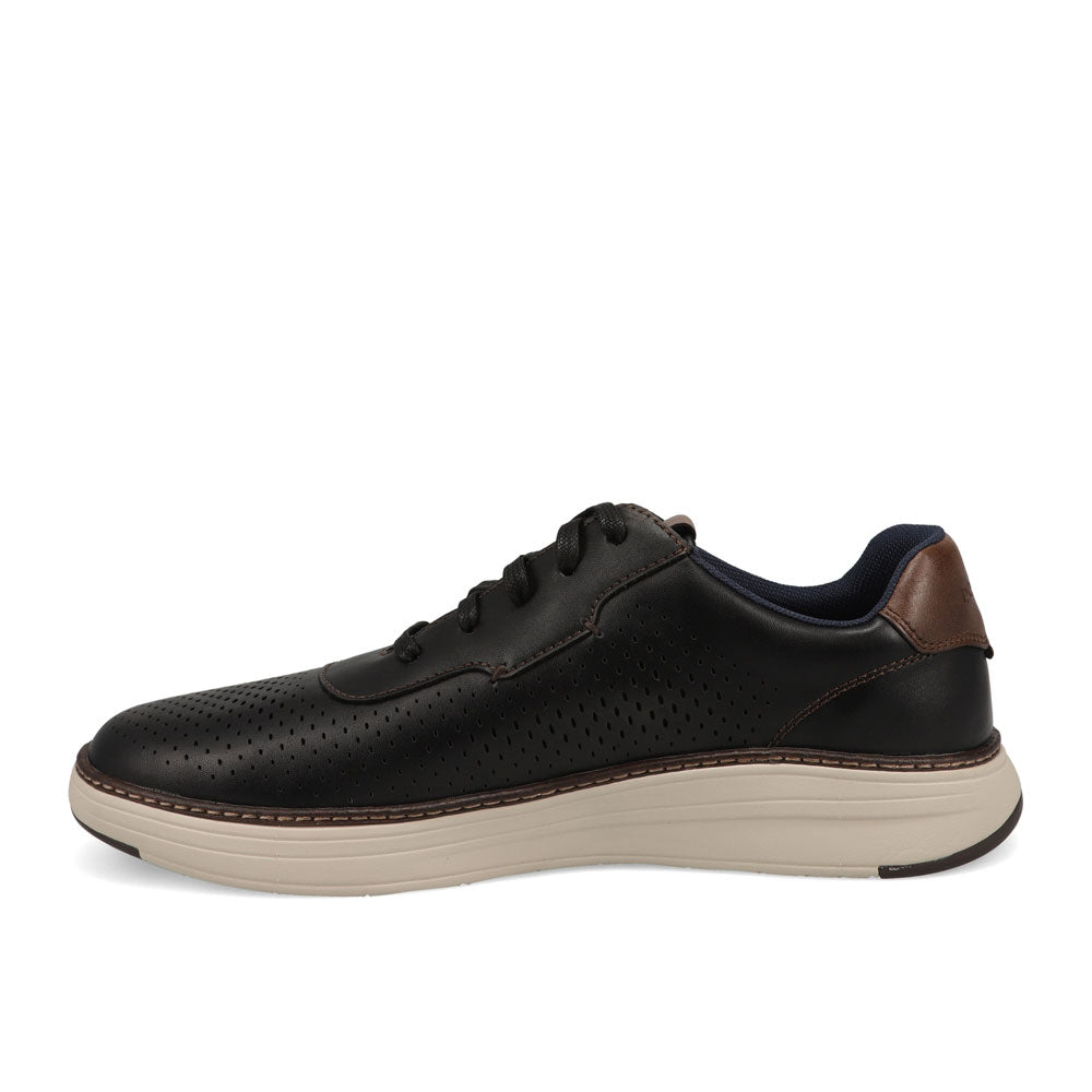 Black-Dockers Neilson Casual Polished Lace-Up Sneaker