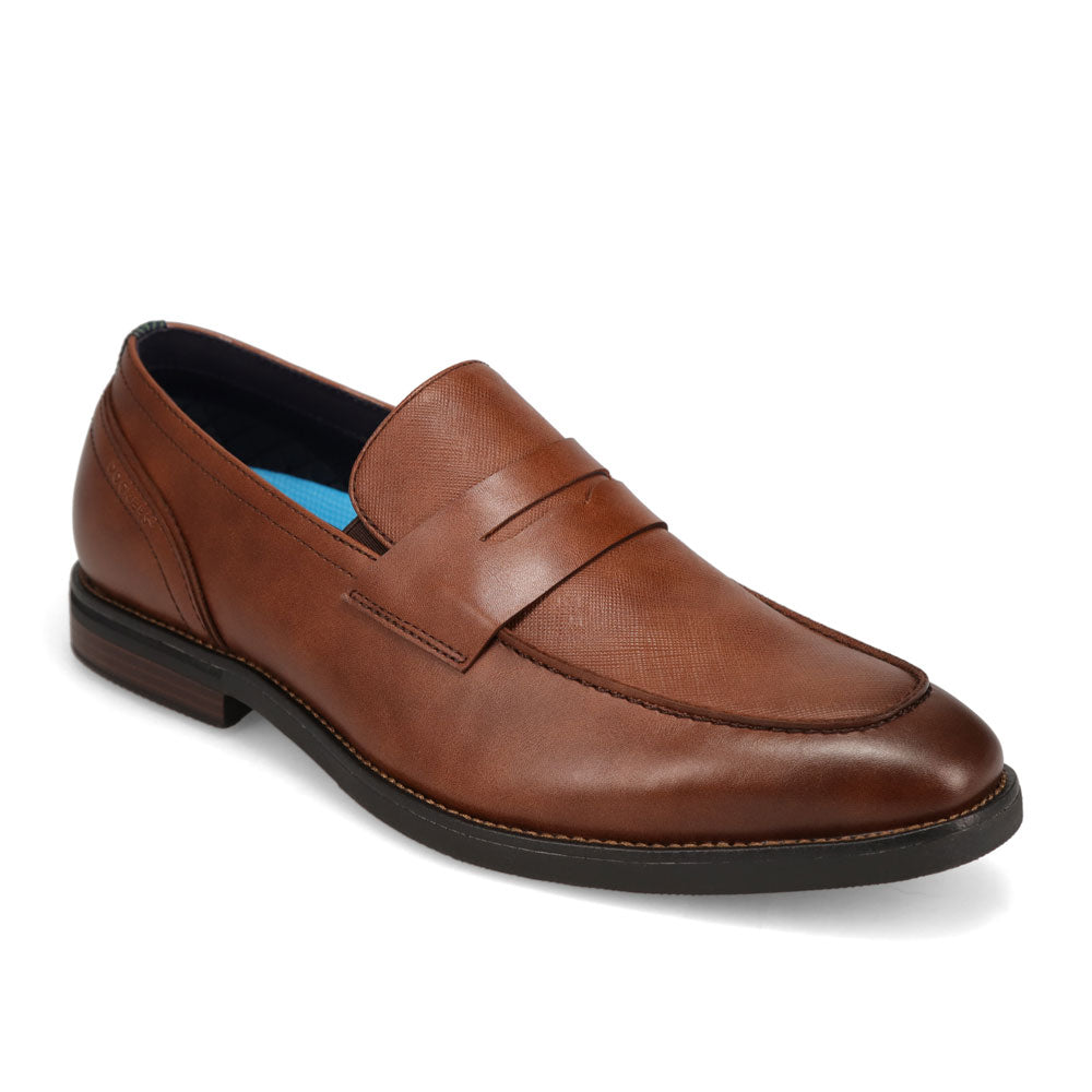 Cognac-Dockers Mens Blair Polished Dress Loafer