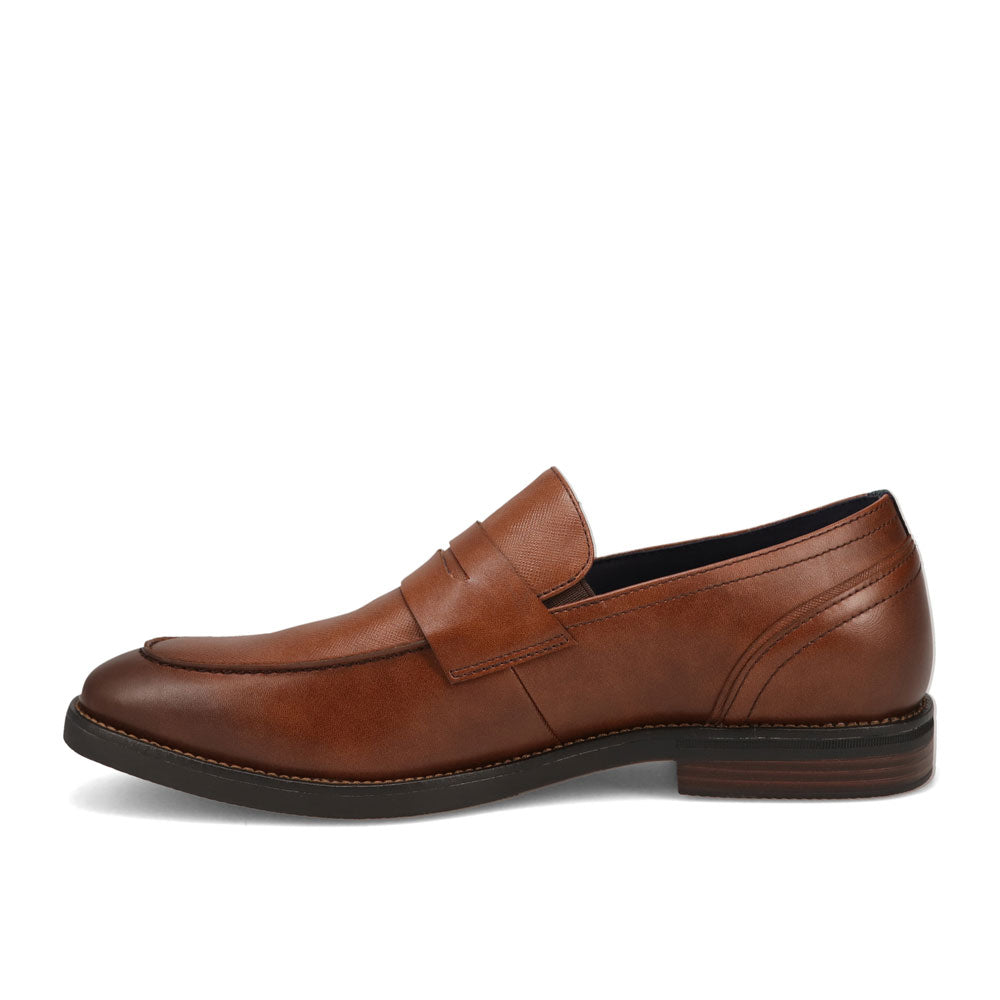Cognac-Dockers Mens Blair Polished Dress Loafer
