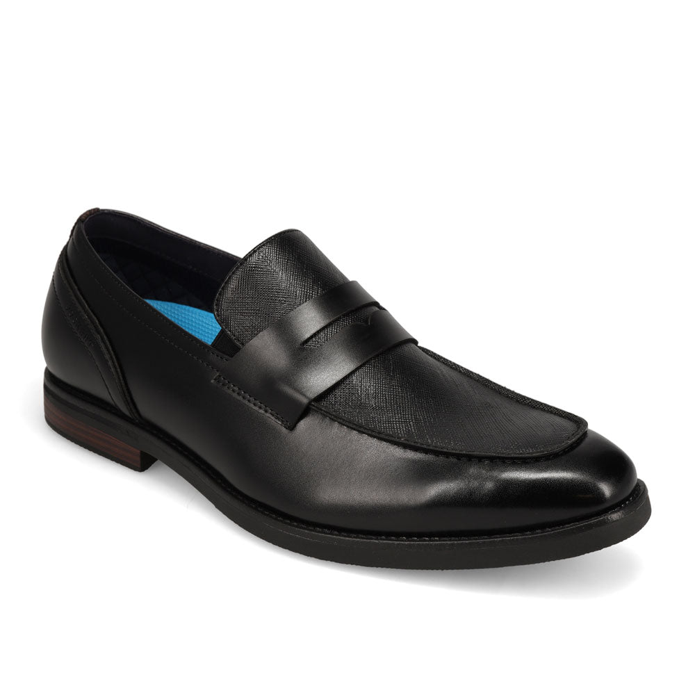 Black-Dockers Mens Blair Polished Dress Loafer
