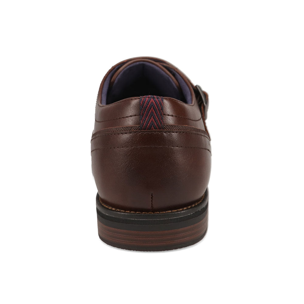 Chestnut-Dockers Mens Ballard Polished Dress Buckle Loafer