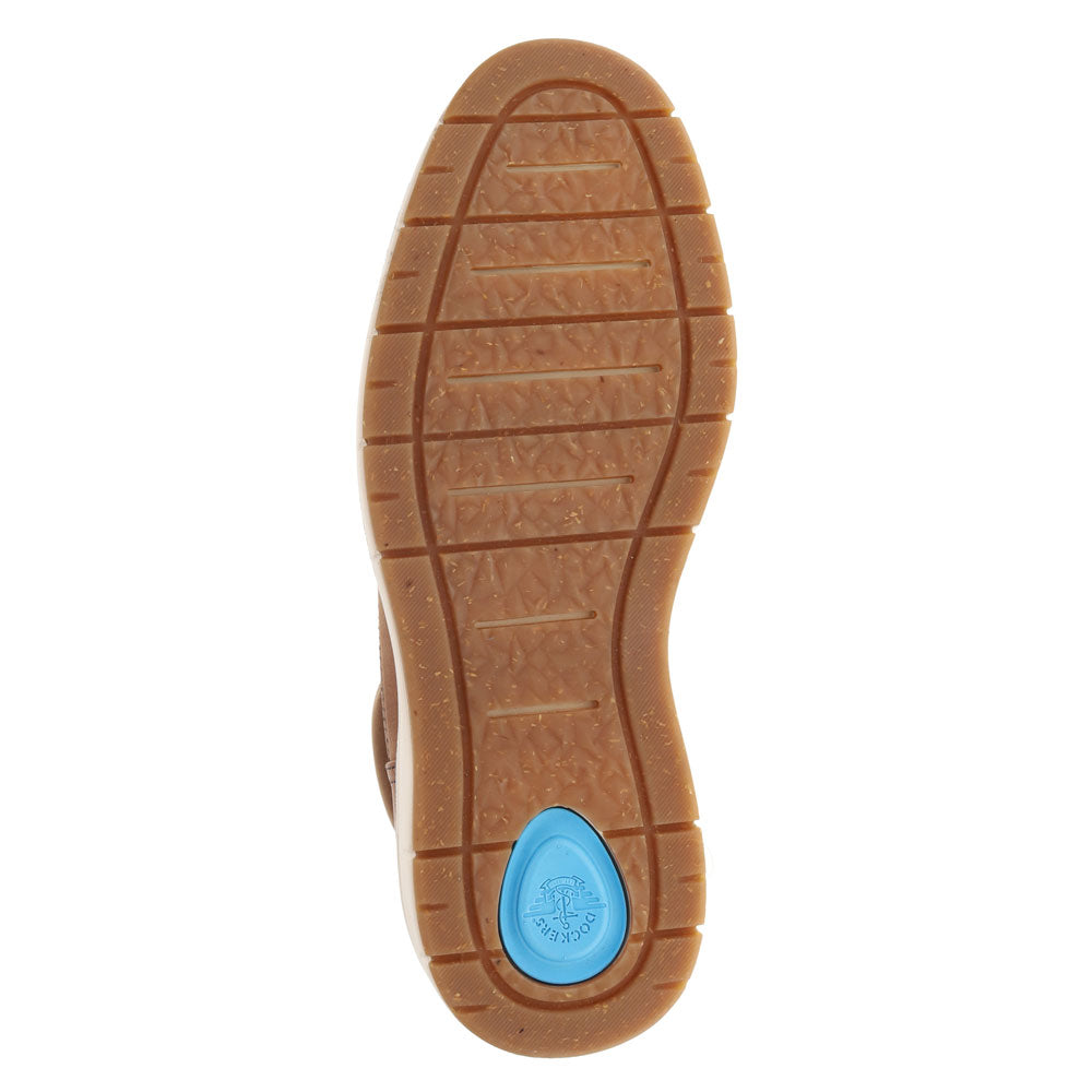 Tan-Dockers Mens Thames Casual Lace Up Moc Toe Boot