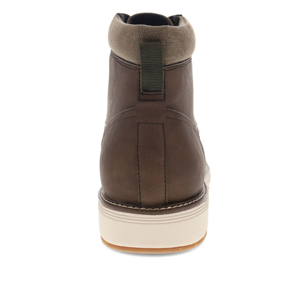 Dark Tan-Dockers Mens Thames Casual Lace Up Moc Toe Boot