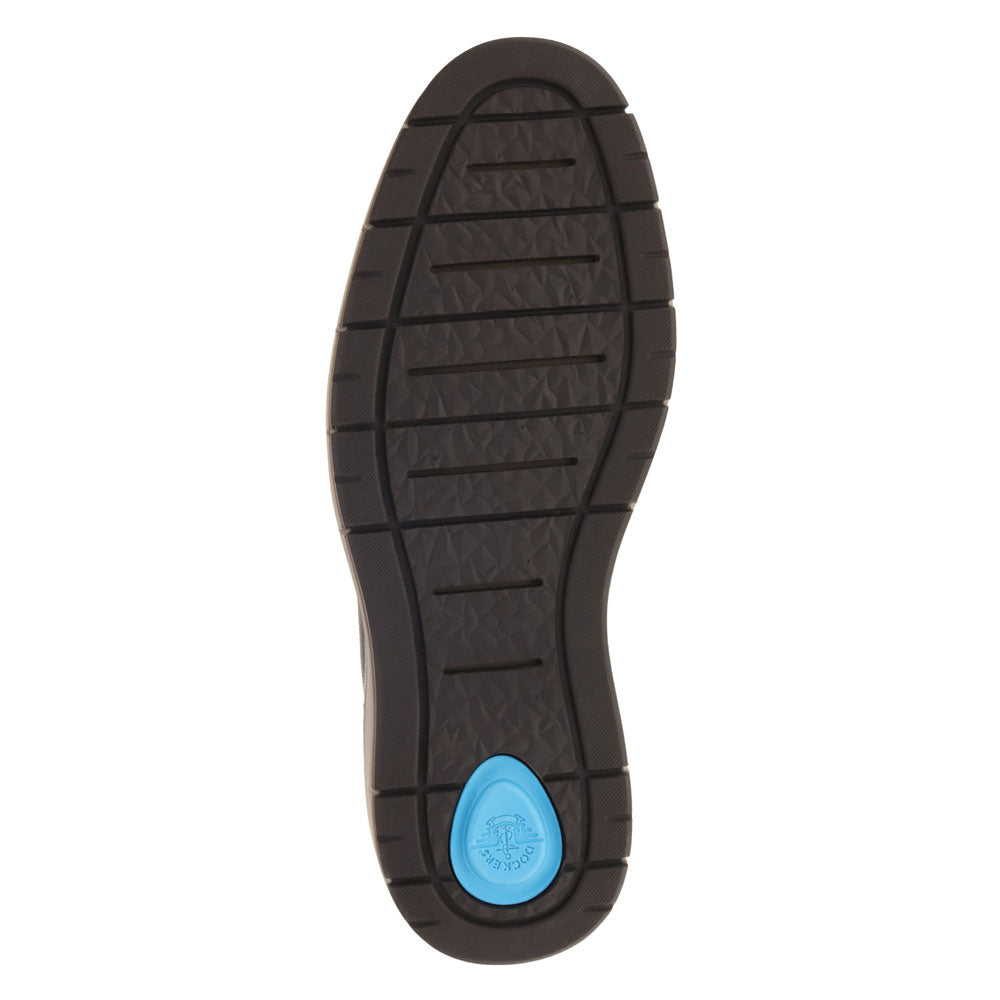 Dark Brown-Dockers Mens Thames Casual Lace Up Moc Toe Boot