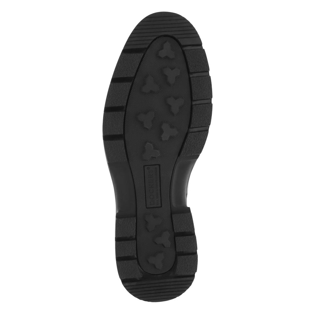 Black-Dockers Mens Tollcross Rugged Dress Casual Lace Up Boot