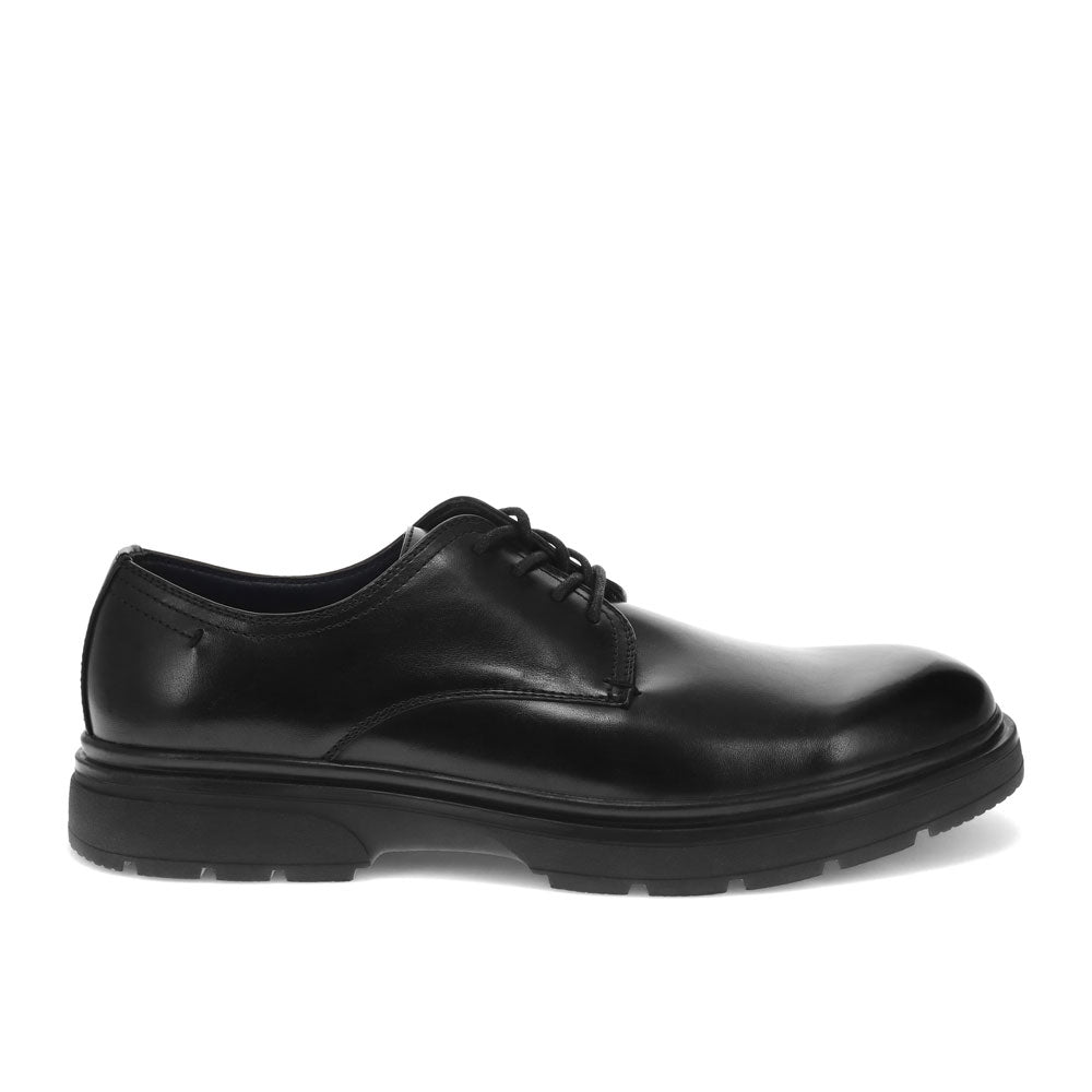 Black-Dockers Mens Tradeston Rugged Dress Casual Lace Up Oxford Shoe