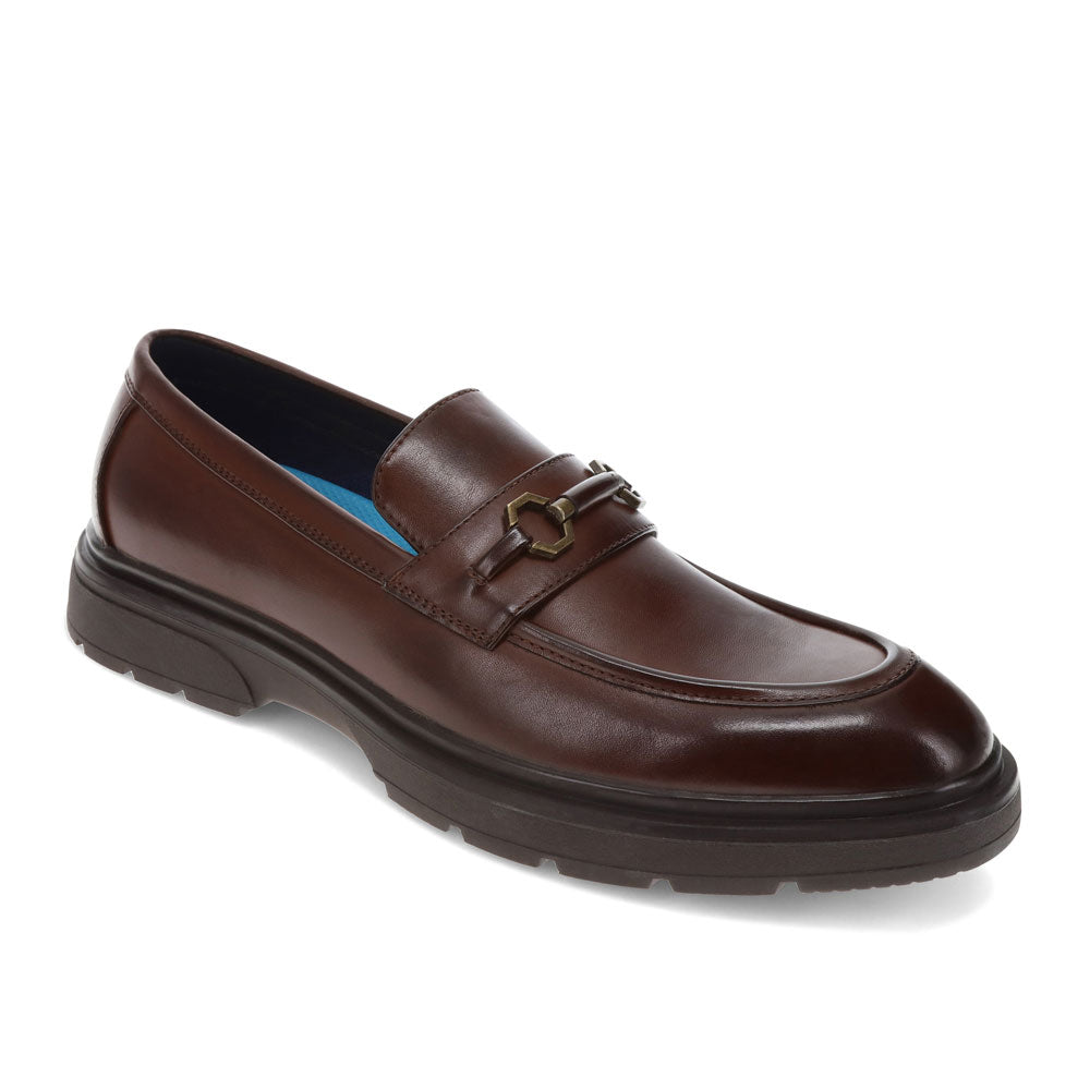 Mahogany-Dockers Mens Thacher Dress Casual Slip On Loafer Shoe