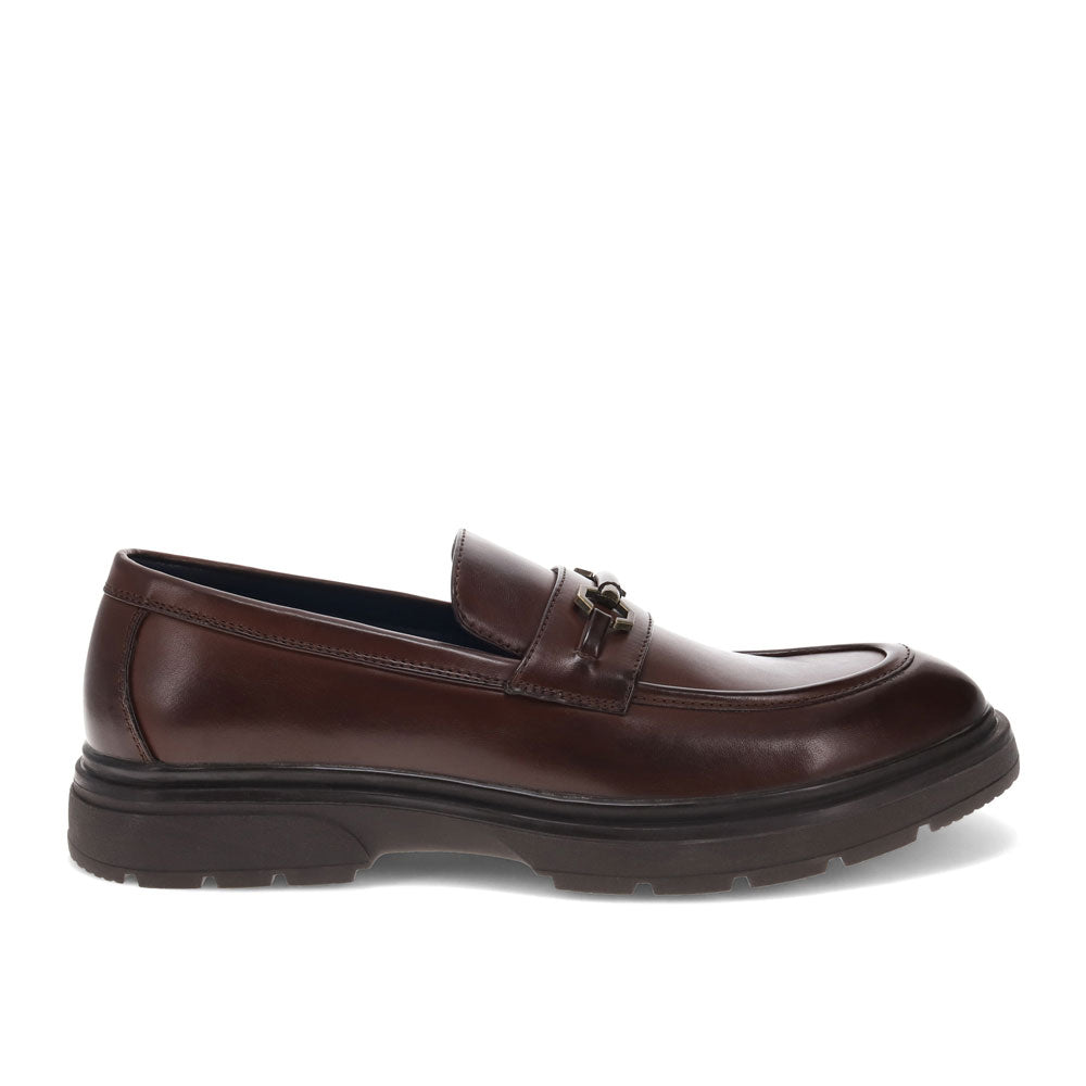 Mahogany-Dockers Mens Thacher Dress Casual Slip On Loafer Shoe